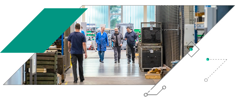 Einblicke in die Produktion von VOLLMER Werke Maschinenfabrik GmbH ORBIS MES Insights Day