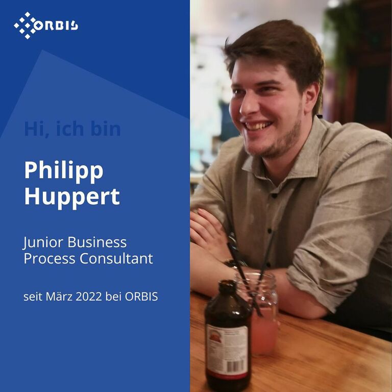 Heute möchten wir Euch in unserer Reihe „We are ORBIS“ Philipp vorstellen, der seit März 2022 in unserem SAP Bereich...